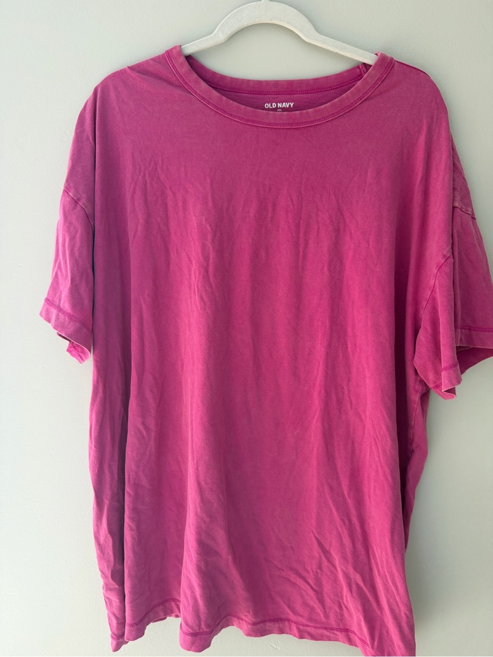 Old Navy Women's Bright Magenta Short-Sleeve Tee
